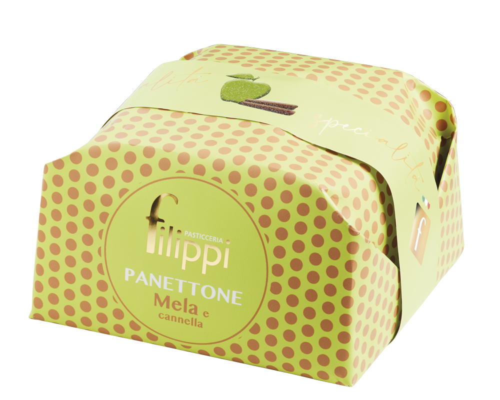 Panettone Mela e Cannella 500 Grammi
